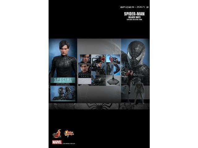 Figure Hot Toys MMS727B - Marvel Comics - Spider Man 3 - Spider Man Black Suit Deluxe Version
