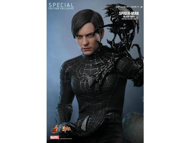 Figure Hot Toys MMS727B - Marvel Comics - Spider Man 3 - Spider Man Black Suit Deluxe Version