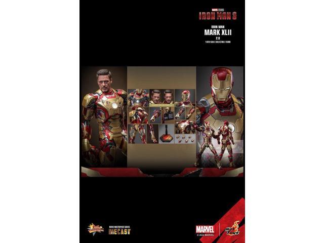 Figure Hot Toys MMS758D65 - Marvel Comics - Iron Man 3 - Iron Man Mark XLII