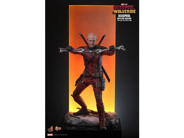 Figure Hot Toys MMS782 - Marvel Comics - Deadpool & Wolverine - Deadpool Battling Version