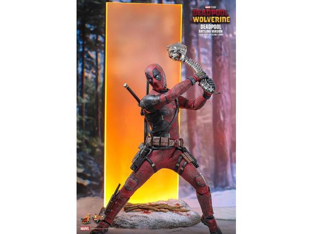 Figure Hot Toys MMS782 - Marvel Comics - Deadpool & Wolverine - Deadpool Battling Version