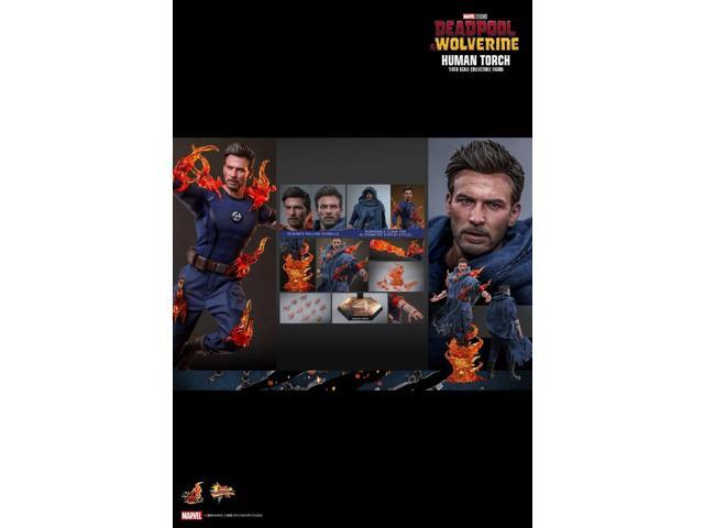 Figure Hot Toys MMS789 - Marvel Comics - Deadpool & Wolverine - Human Torch