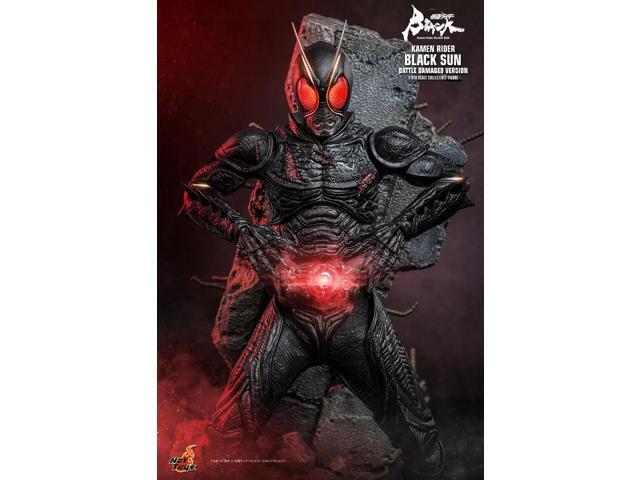 Figure Hot Toys TMS115 - Kamen Rider Black Sun - Black Sun Battle Damaged Version