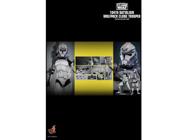 Figure Hot Toys TMS142 - Star Wars: The Clone War - 104Th Battalion Wolfpack Clone Trooper