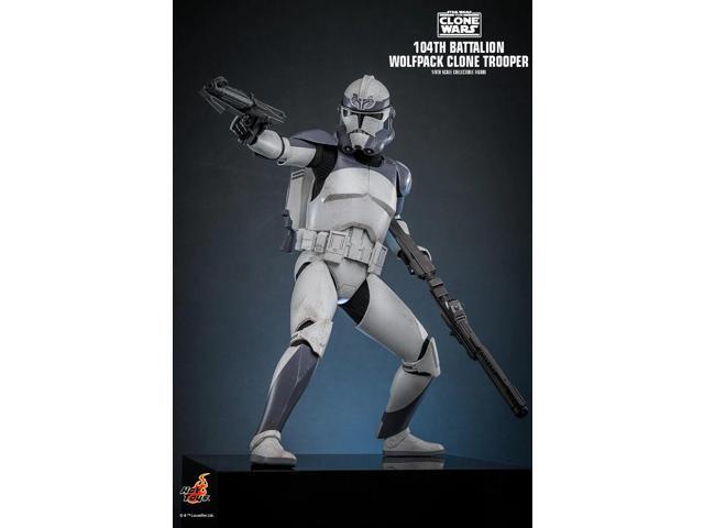 Figure Hot Toys TMS142 - Star Wars: The Clone War - 104Th Battalion Wolfpack Clone Trooper