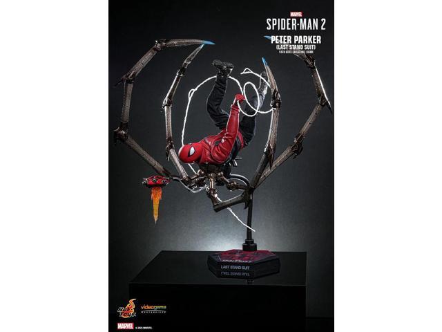 Figure Hot Toys VGM71 - Marvel's Spider Man 2 - Peter Parker Last Stand Suit