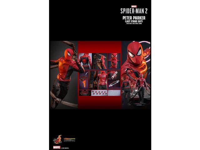 Figure Hot Toys VGM71 - Marvel's Spider Man 2 - Peter Parker Last Stand Suit
