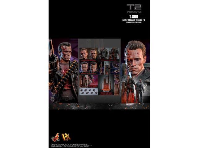 Figure Hot Toys DX46 - Terminator 2: Judgment Day - T800 Battle Damaged Version