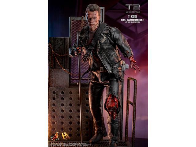 Figure Hot Toys DX46 - Terminator 2: Judgment Day - T800 Battle Damaged Version