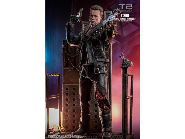 Figure Hot Toys DX46 - Terminator 2: Judgment Day - T800 Battle Damaged Version