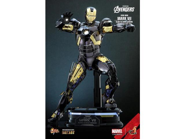 Figure Hot Toys MMS741D61 - Marvel Comics - The Avengers - Iron Man Mark VII Black & Gold Version