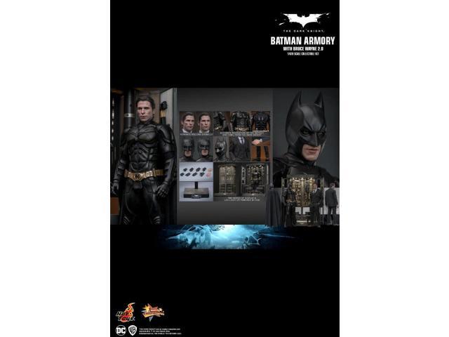 Figure Hot Toys MMS750 - DC Comics - Batman: The Dark Knight - Batman Armory & Bruce Wayne