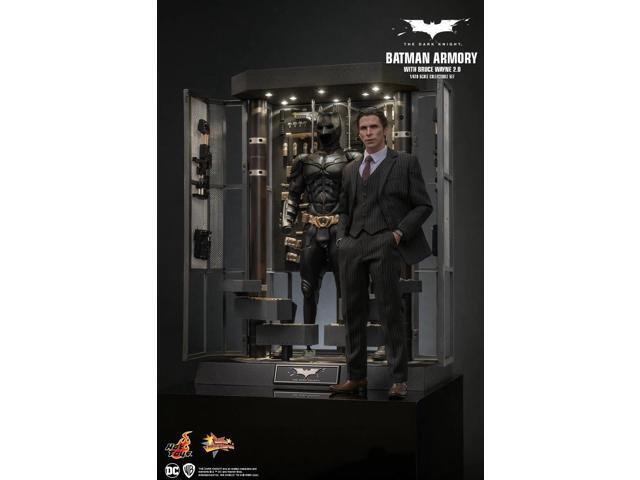 Figure Hot Toys MMS750 - DC Comics - Batman: The Dark Knight - Batman Armory & Bruce Wayne