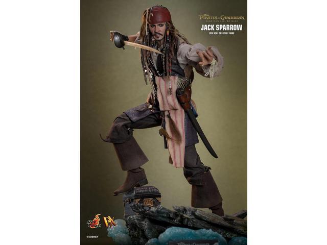 Figure Hot Toys DX37 - Pirates Of The Caribbean: Dead Men Tell No Tales - Jack Sparrow Standard Version