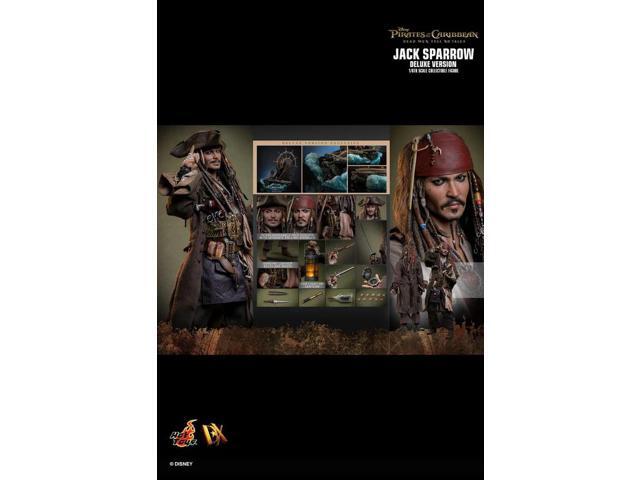 Figure Hot Toys DX38 - Pirates Of The Caribbean: Dead Men Tell No Tales - Jack Sparrow Deluxe Version