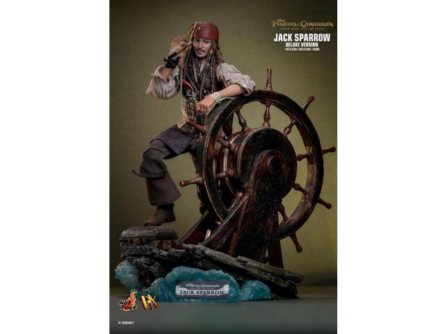 Figure Hot Toys DX38 - Pirates Of The Caribbean: Dead Men Tell No Tales - Jack Sparrow Deluxe Version