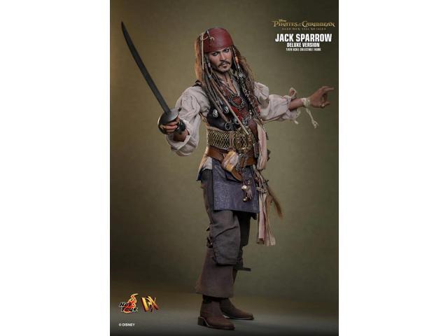 Figure Hot Toys DX38 - Pirates Of The Caribbean: Dead Men Tell No Tales - Jack Sparrow Deluxe Version