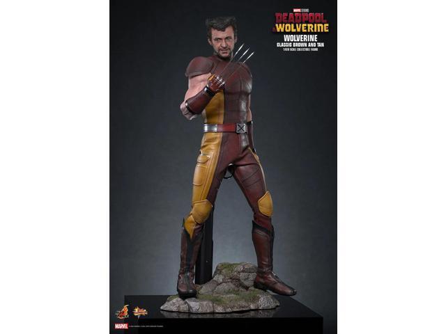 Figure Hot Toys MMS831 - Marvel Comics - Deadpool & Wolverine - Wolverine Classic Brown & Tan