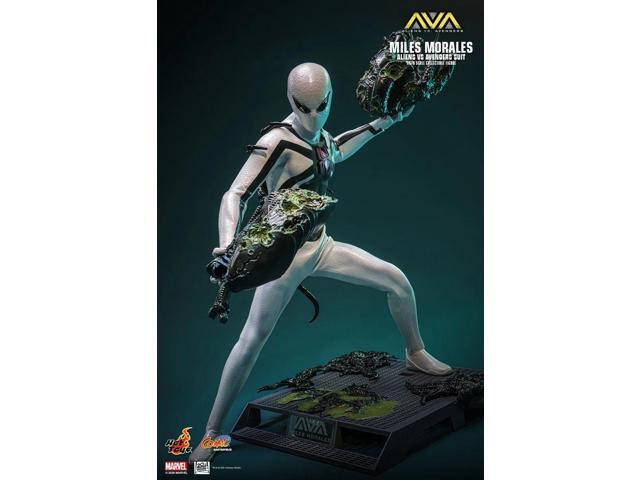 Figure Hot Toys CMS027 - Marvel Comics - Alien Vs. Avengers - Miles Morales Alien Vs. Avengers Suit