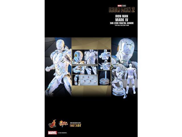 Figure Hot Toys MMS830D76 - Marvel Comics - Iron Man 2 - Iron Man Mark IV Sub Zero Fractal Armor