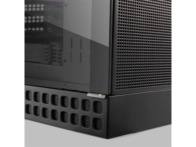 Geometric Future M4 King Arthur Black, mid/Mini Tower, E-ATX/ATX Gaming Case, Glass/ 1.2mm Steel, Vertical Air Tunnel Design, Type C, 360/240...
