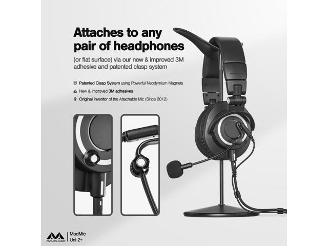 Antlion Audio ModMic Uni 2+ Attachable 3.5mm Microphone
