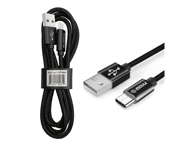 For AT & T SL112A 6782D / Cricket SL112C 20W Fast Home Wall Travel Charger + 3FT USB A to C USB Cable