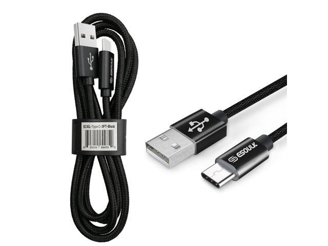 For BLU View 5 B160V 1X USB 3.1 Type C Cable to USB A USB C 3.0 Charger Cable