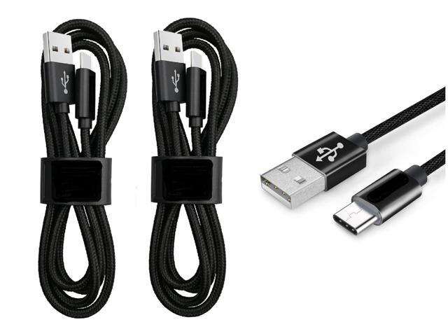 For AT & T SL112A 6782D / Cricket SL112C 2X USB 3.1 Type C Cable to USB A USB C 3.0 Charger Cable