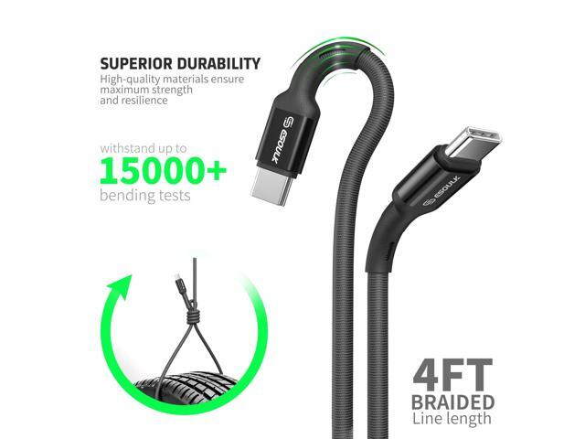 For TCL K11 T432W 20W Car Charger Plus 20W Wall Charger with 1X A to C & 1X C to C USB Cable Combo