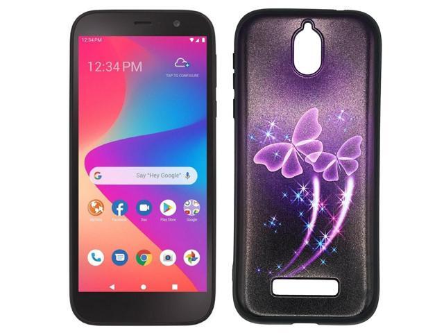 For Blu View 2 B131DL B130DL Slim TPU Skin Case Phone Cover - TPU Butterfly