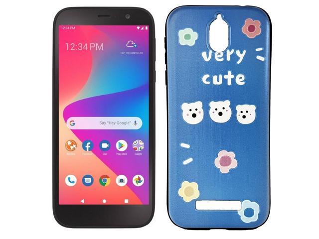 For Blu View 2 B131DL B130DL Slim Flexi TPU Skin Case Phone Cover - TPU Bear