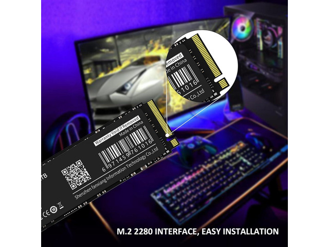 Fanxiang M.2 2280 SSD 256GB PCIe Gen 3.0 x4 SSD Drive 3D NAND 1.3 B-Key M2 NVMe TLC Internal Solid State Drive, Upgrade Storage for PC/Laptops