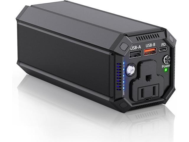 Portable Power Bank with AC Outlet, 100W Portable Laptop Charger, 98Wh/27000mAh High Capacity with 65W PD USB C Laptop Battery Bank, Backup Power...