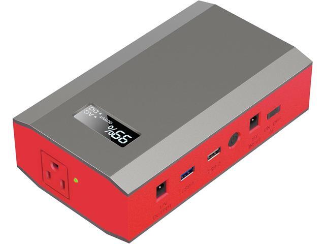 Portable Power Bank with AC Outlet, 65W 110V External Battery Pack 24000mAh Portable Laptop Charger Power Source Supply for Outdoor RV Tent Camping...