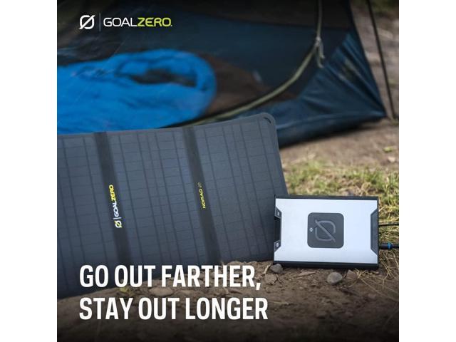 Goal Zero Sherpa 100AC (New) Wireless Portable AC Power Bank 100W USB-C Power Delivery 25600mAh (4th Generation)
