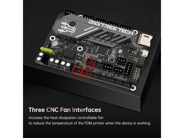 BIGTREETECH SKR Mini E3 V3.0 Control Board with TMC2209 UART Stepper Driver New Upgrade 32Bit 3D Printer Silent Board for Ender-3, Ender3 Pro,...