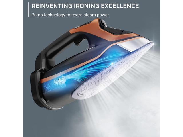 Rowenta Iron Steam Force Pro Steam Iron for Clothes, 1850 Watts, 5 Presets Smart Screen, Stainless Steel Soleplate, High-Efficiency Handheld...