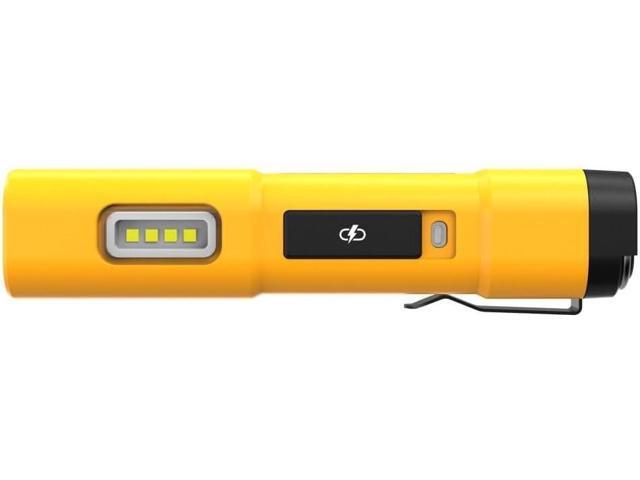 DEWALT LED Flashlight, USB-C Rechargeable, Magnetic Jobsite Light (DCL183)