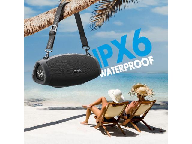 W-KING Bluetooth Speaker Loud, 120W Max Portable Speakers Bluetooth Wireless, IPX6 Waterproof Party Large Speaker Outdoor Boombox Subwoofer*2, 70W...