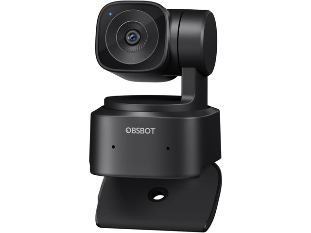 OBSBOT Tiny SE 1080P 100FPS Webcam for PC, AI Tracking PTZ Streaming Camera