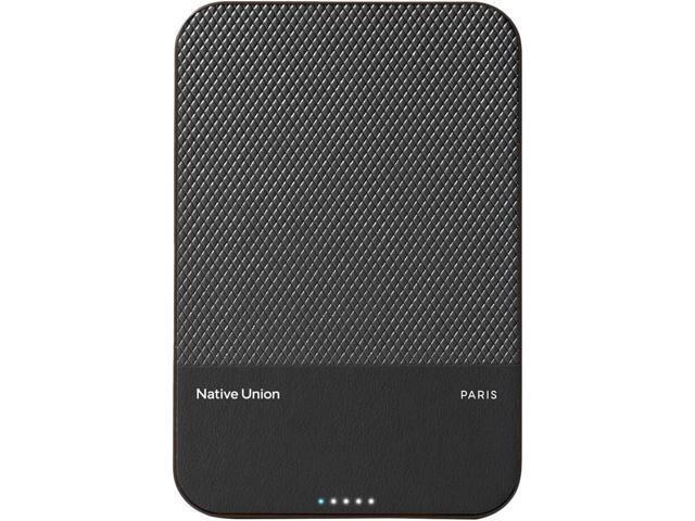 Native Union (Re)Classic Power Bank Magnetic - MagSafe Compatible 10000mAh 15W Portable Charger - USB-C Cable Included - Qi2 certified -...
