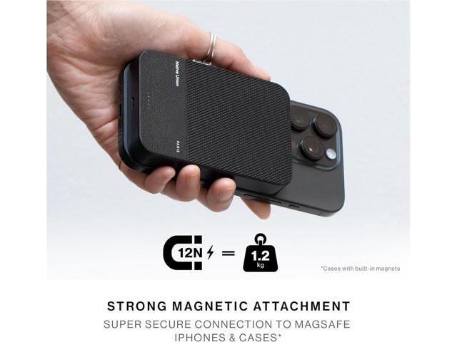 Native Union (Re)Classic Power Bank Magnetic - MagSafe Compatible 10000mAh 15W Portable Charger - USB-C Cable Included - Qi2 certified -...