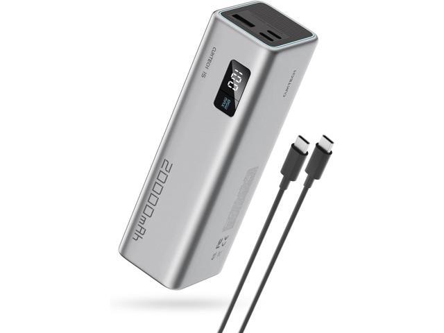 CUKTECH 15 SE Power Bank 20000mAh 65W Laptop Charger, 3-Port USB C Portable Charger, PD 3.0 Fast Charging External Battery Pack for iPhone 16/15/14...