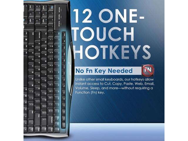 Evoluent R3K Reduced Reach Right-Hand Keyboard Wired USB Compact with Numeric Pad, Ergonomic Computer Keyboards for Comfortable Typing, Black...