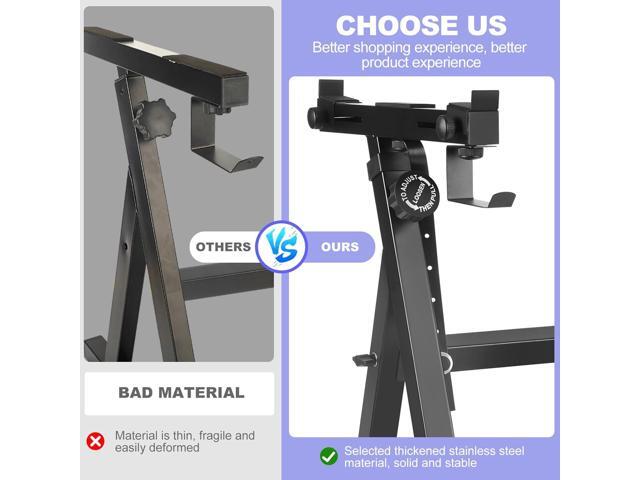 Keyboard Stand Piano Duty Stand Z Style Adjustable Keyboard Holder Piano Keyboard Stand Fits 54, 61 And 88 Keys Electric Keyboards Digital Pianos
