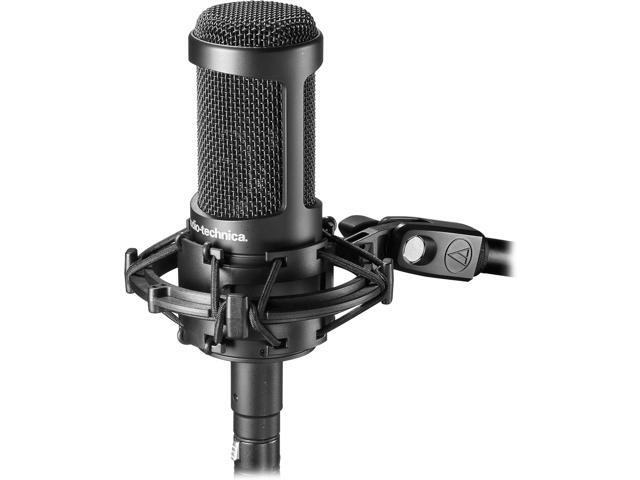 Audio-Technica AT2035 Cardioid Condenser Microphone, Black