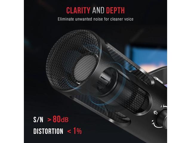 FIFINE XLR/USB Podcast Dynamic Microphone for Streaming, Studio XLR Microphone, PC Streamer Mic All Metal with Mute Button, Headphone Jack, for...
