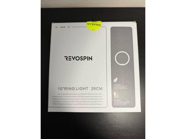 BAKOD 10' LED Ring Light - Adjustable 3000-6000K Color Temperature - White Soft & Warm Light for Perfect Illumination, Selfie, Live Streaming,...