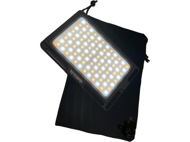BAKOD LED Video Light CRI 96+ 3000K-6500K Dimmable with Type-C Charging Port